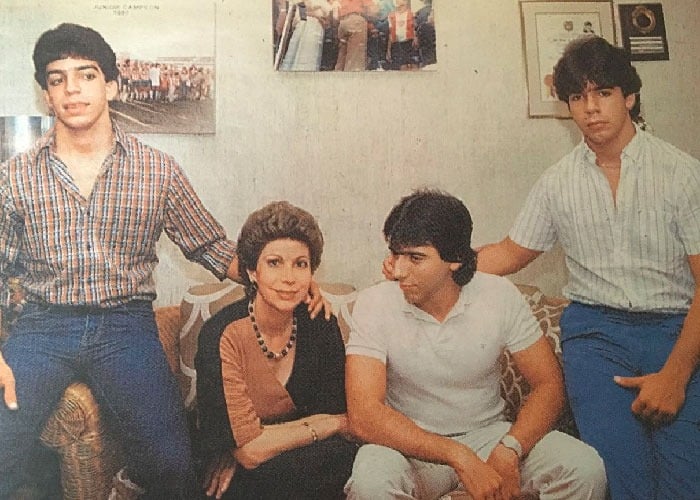 Adelita de Char con sus hijos - las2orillas.co