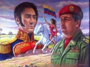 Cuadro de Leonardo Aguaslimpias para Hugo Chávez - lachachara.org