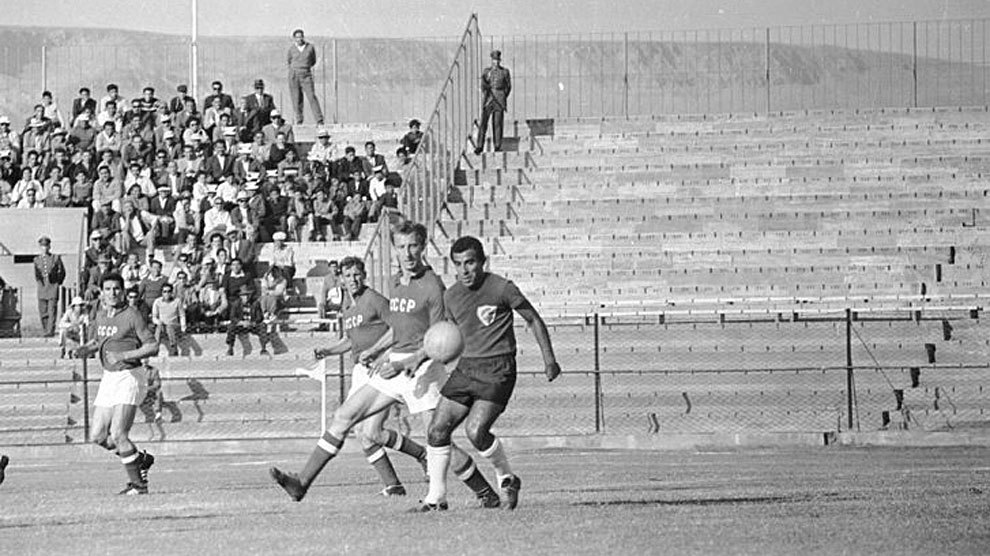 Marcos Coll Jugando contra la URSS - marca.com