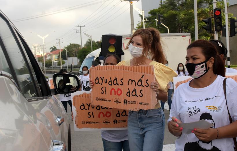 Silvana Puello Visbal por los Niños del Semáforo - elheraldo.co