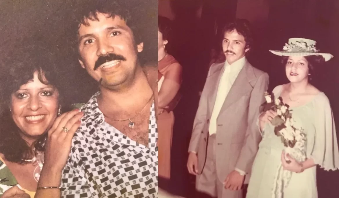 Claro Cabello con su esposo Rafael Orozco - laverdaddecolombia.com