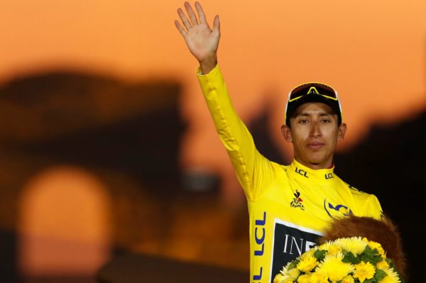 Egan Bernal campeón del Tour de Francia Egan Bernal campeón del Tour de Francia