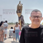 Yino Márquez y su Estatua de Shakira en el Malecón de Barranquilla - lachachara.org