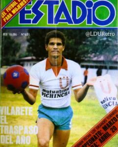 Eduardo Emilio Vilarete exjugador de Liga Deportiva Universitaria 1986