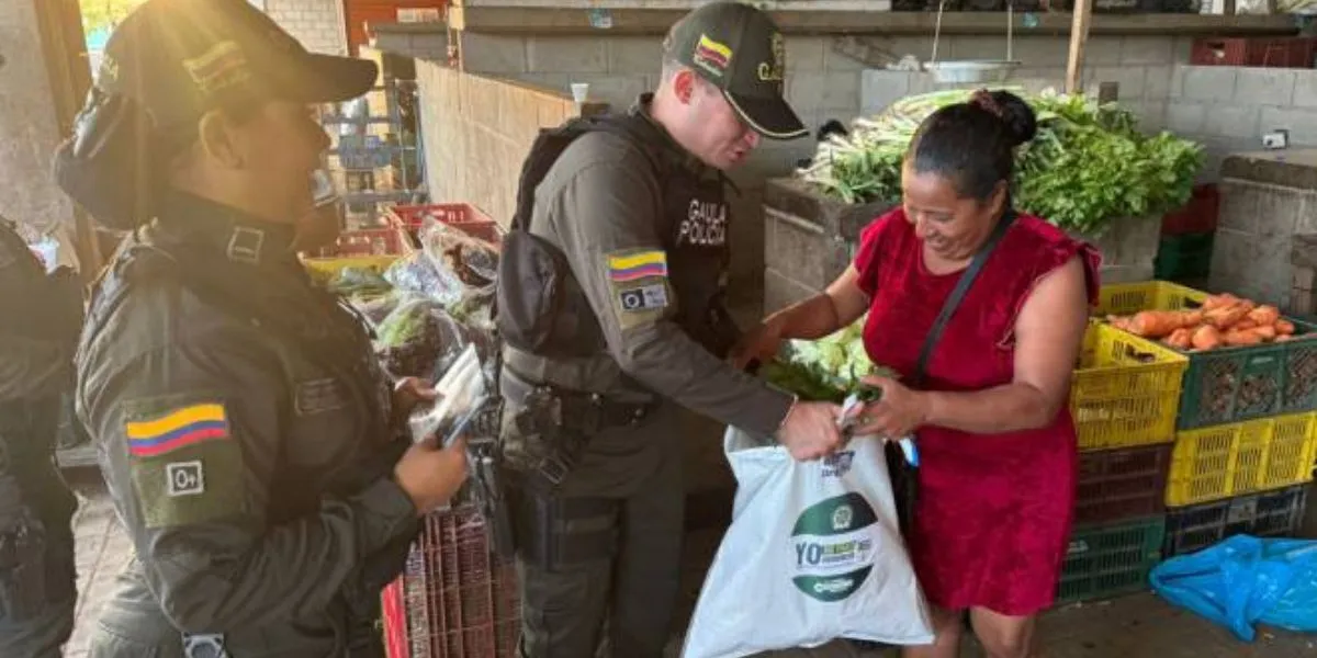 Barranquilla refuerza la seguridad en plazas de mercado: Gaula lidera campaña contra la extorsión