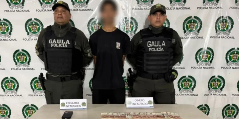 Capturan en Malambo a presunto extorsionista de “Los Costeños”: Policía refuerza lucha contra la delincuencia
