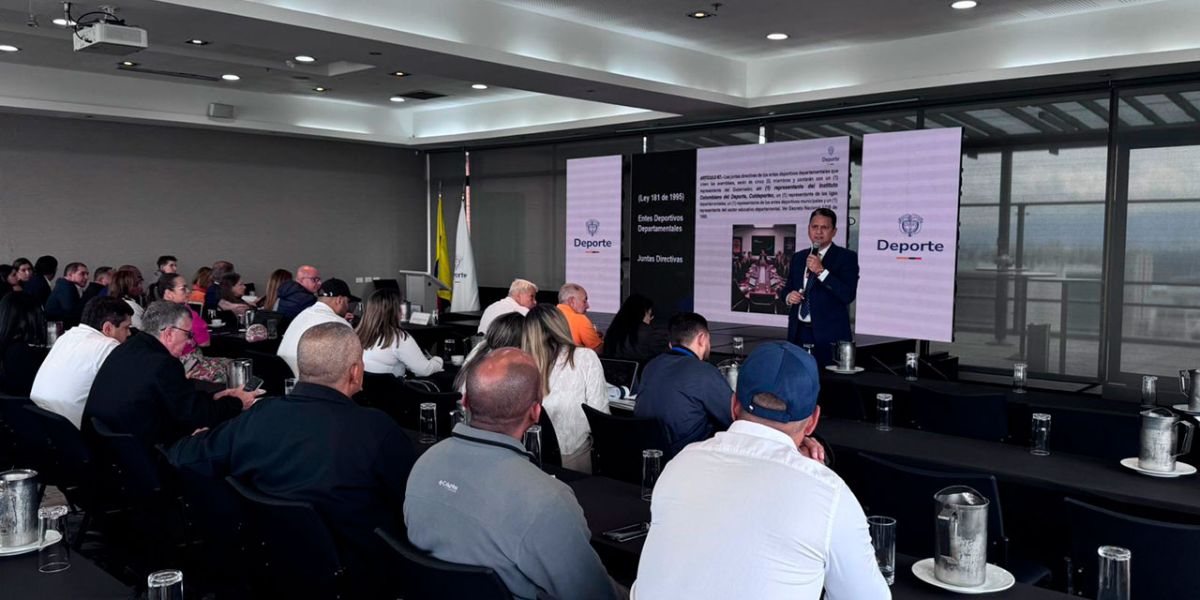 Colombia define hoja de ruta para el futuro del deporte así avanza la articulación nacional