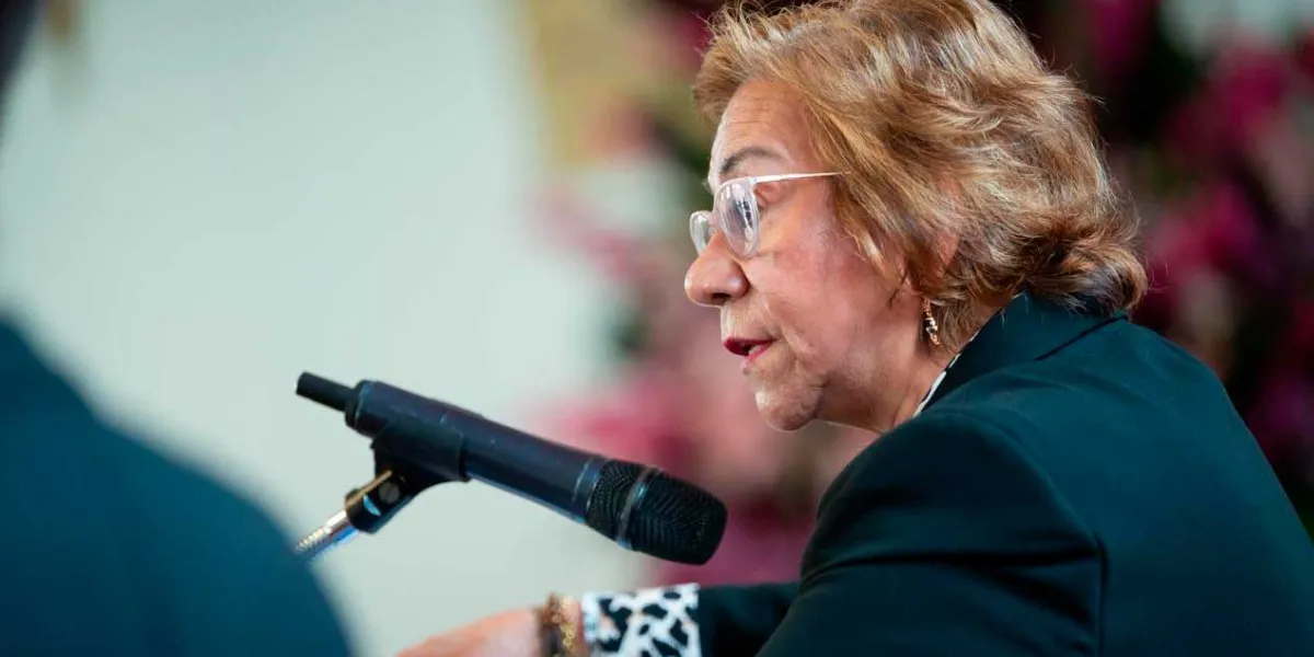 ​Canciller, Rosa Yolanda Villavicencio.