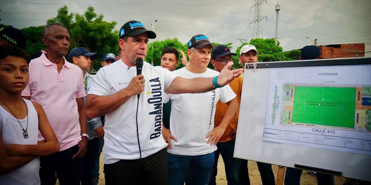 Nueva cancha sintética en Barranquilla para el deporte