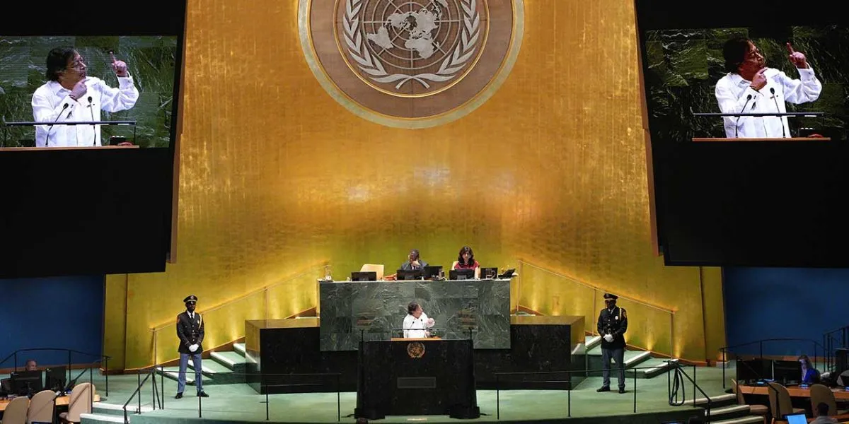 Petro en la ONU: “Política antidrogas de EE. UU. domina a los pueblos del Sur”