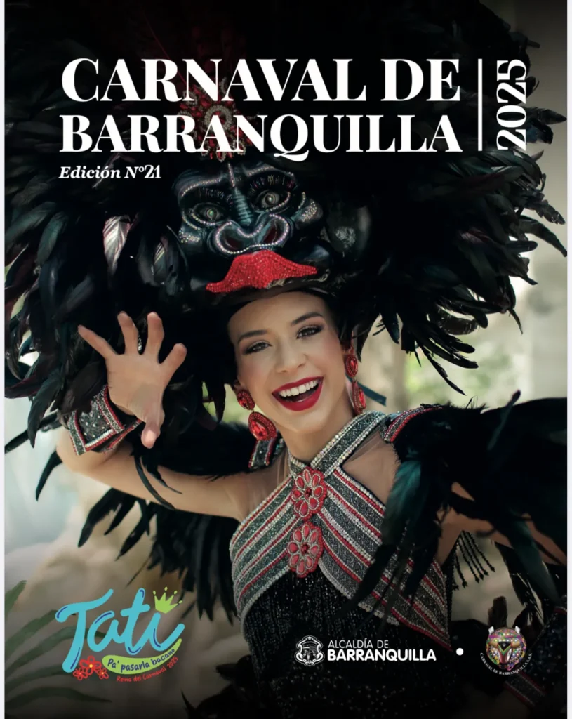 Revista Carnaval 2025 exalta patrimonio cultural barranquillero Portada Revista Carnaval 2025