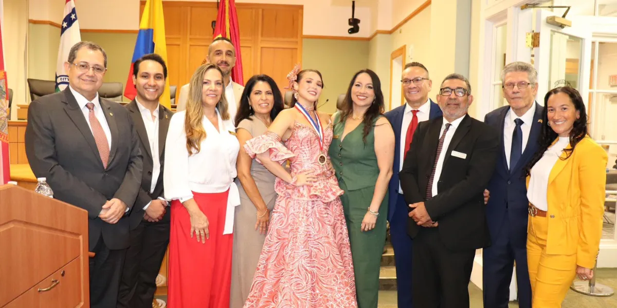 Reina del Carnaval de Barranquilla visita la ciudad de Tampa.