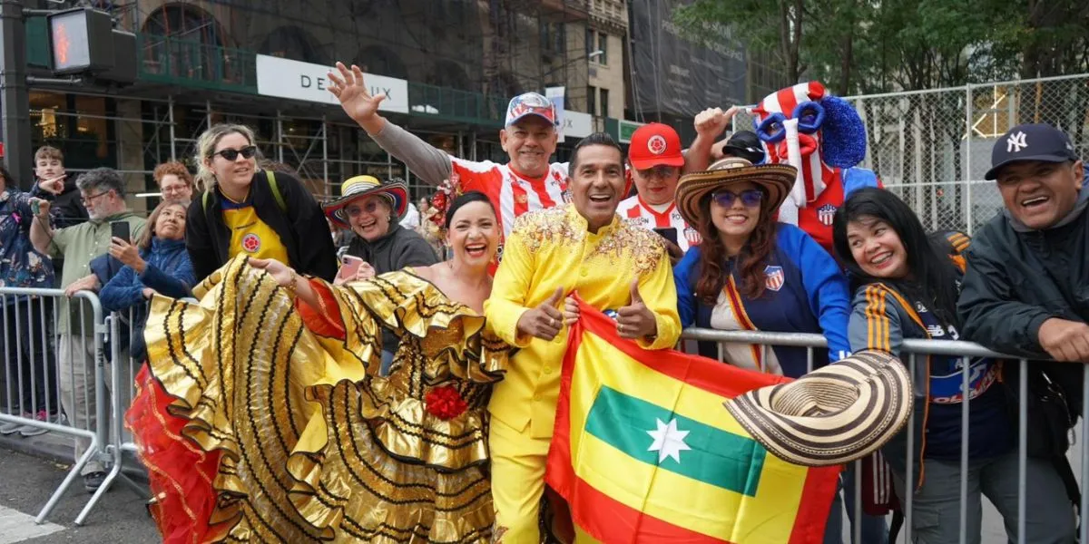 Carnaval de Barranquilla deslumbra en el Desfile de la Hispanidad en Nueva York