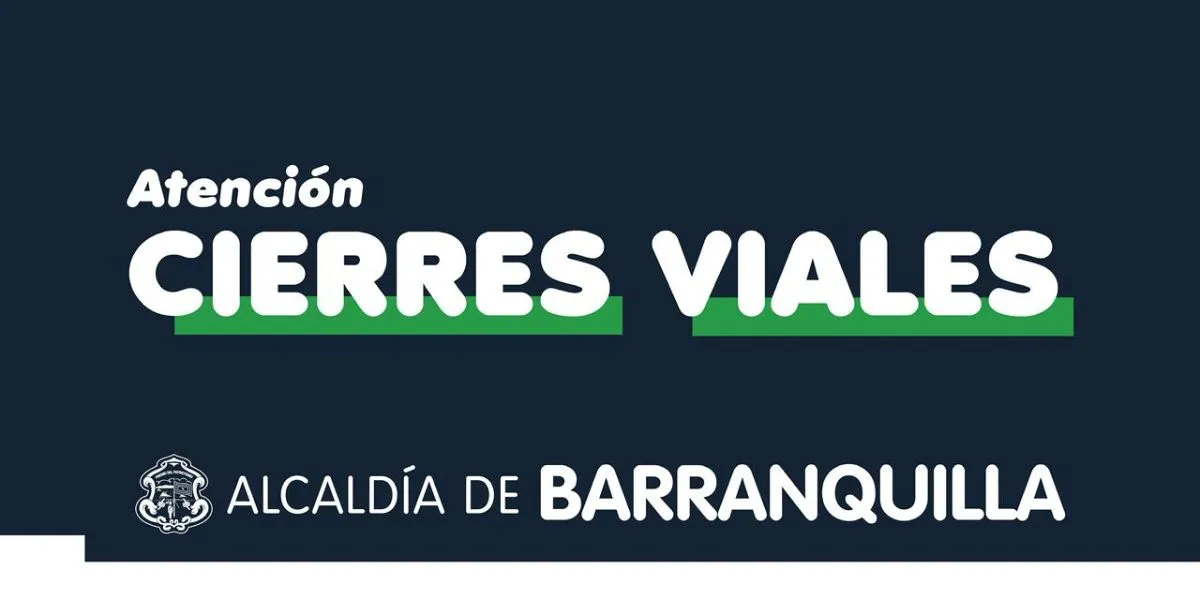 Cierre temporal en la calle 79: cambios viales en el norte de Barranquilla