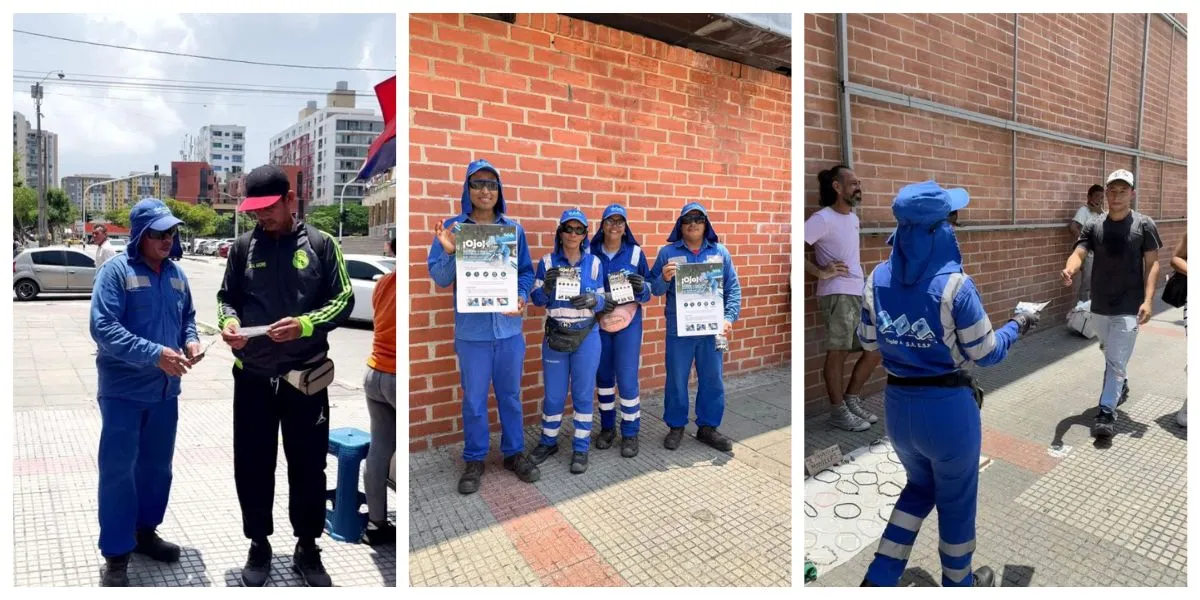 Triple A refuerza campaña en Barranquilla para el manejo seguro de residuos cortopunzantes