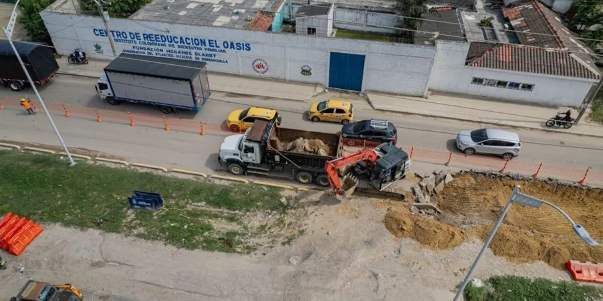 Iniciaron las obras en la vía Circunvalar de Soledad. Un proyecto clave que transformará la movilidad y conectividad del Atlántico.