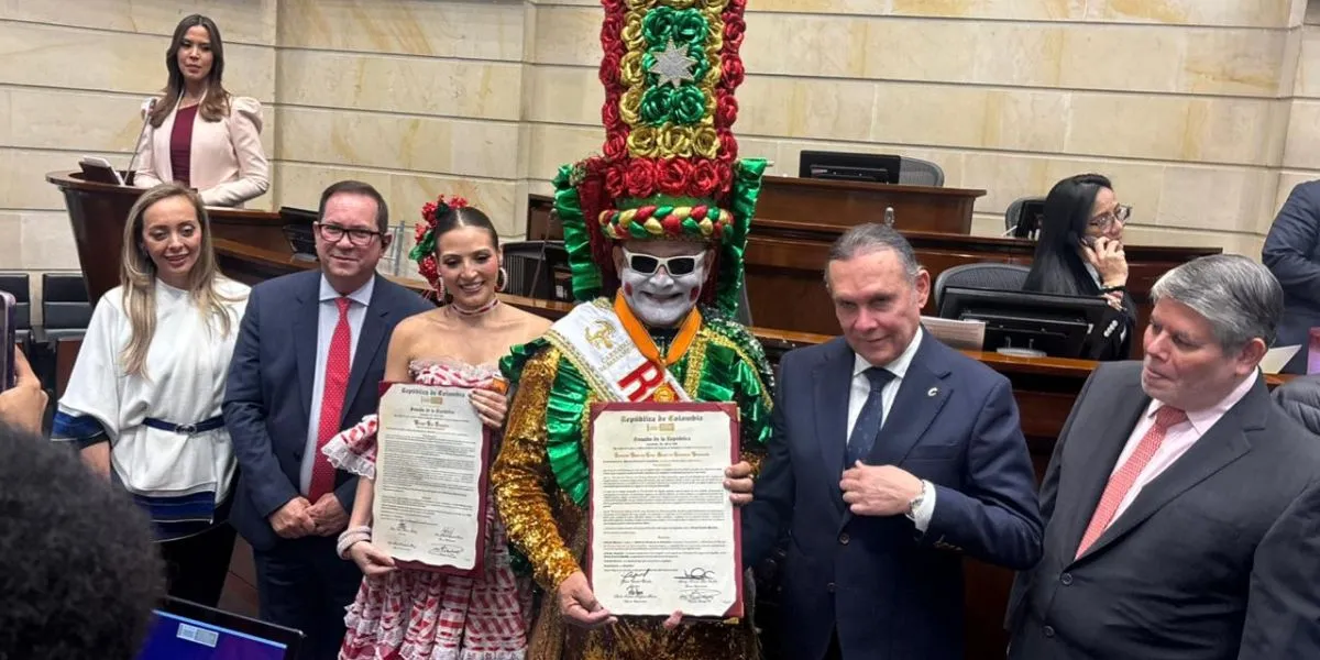 Congreso exalta a reyes del Carnaval de Barranquilla 2026