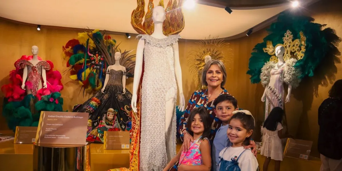 Museo del Carnaval recibe vestido de la reina Esther Cadena