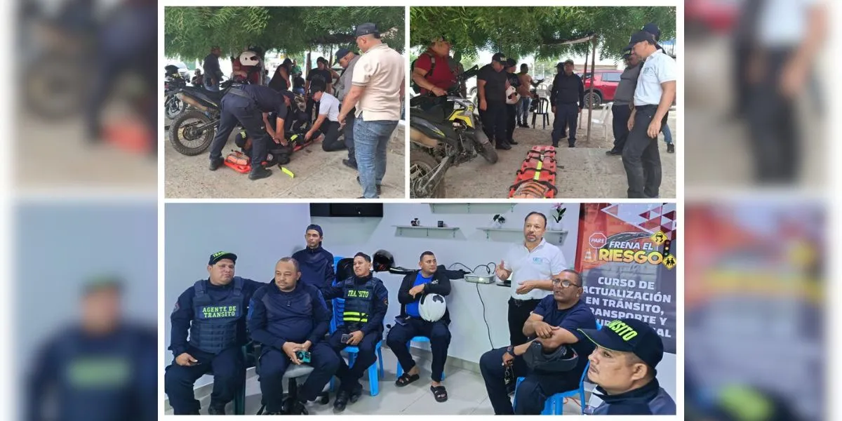 Agentes de tránsito de Malambo se actualizan en normas viales y ética