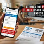 Alertan por página falsa de Air-e usada para estafar pagos en Atlántico