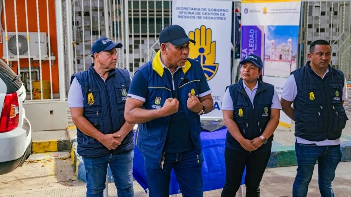 Soledad capacita barrios ante riesgo de huracanes y emergencias