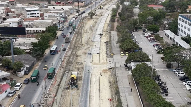 Obras en la avenida Circunvalar de Soledad alcanzan el 54 % de avance