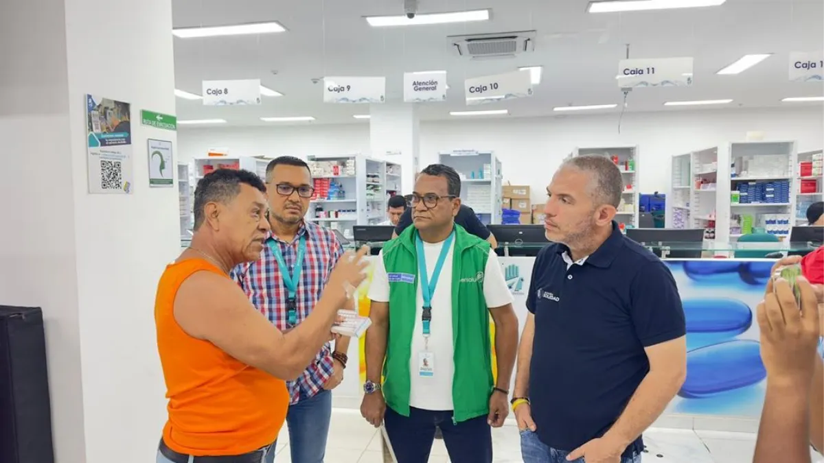 Soledad refuerza controles a farmacias por entrega de medicamentos